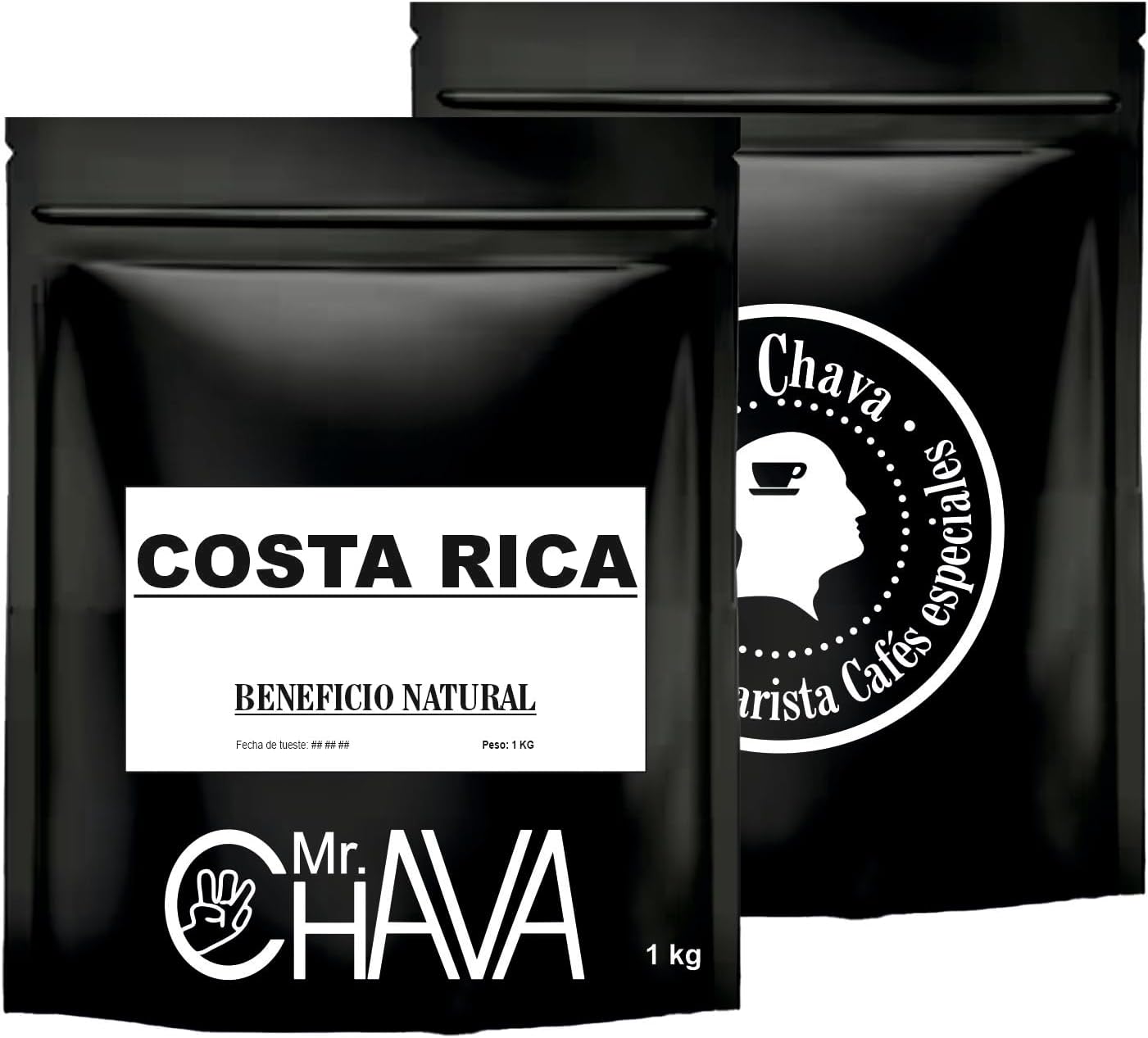 Pack Café Especialidad Costa Rica (4 x 250g) – Tueste Natural | En Grano: imagen 1