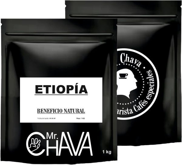 Pack Café Especialidad Etiopía (4 x 250g) – Tueste Natural | En Grano