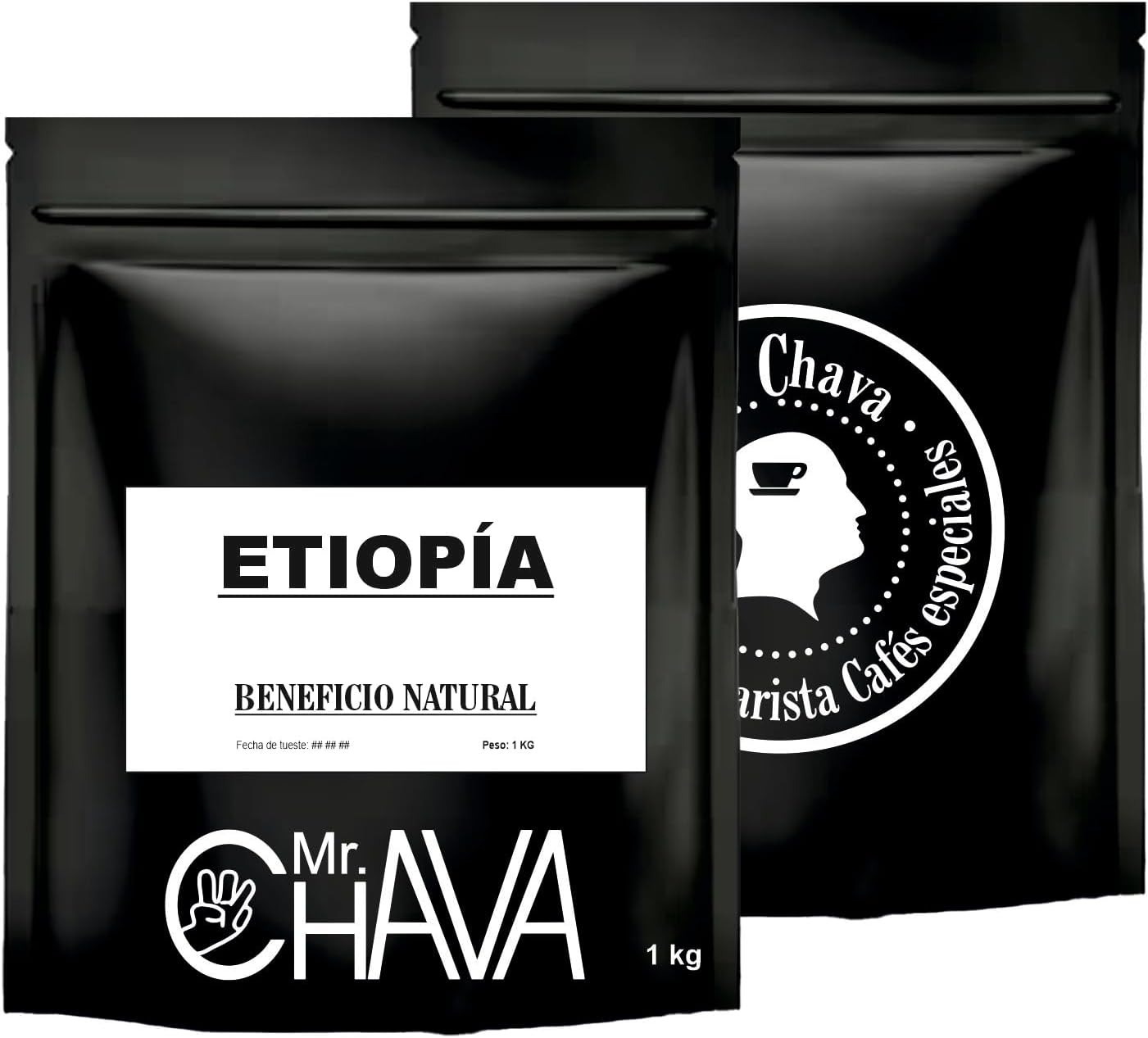 Pack Café Especialidad Etiopía (4 x 250g) – Tueste Natural | En Grano: imagen 1