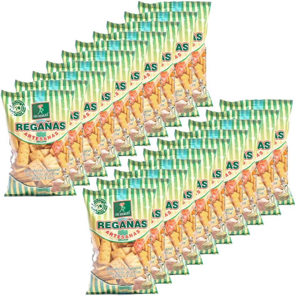 LOS ROSALES Regañas Aceite de Oliva, Caja de 20 bolsas de 160g: imagen 1