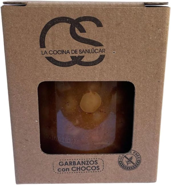Atakito Garbanzos con Chocos – Guiso Andaluz 100% Natural | Sin Gluten ni Conservantes