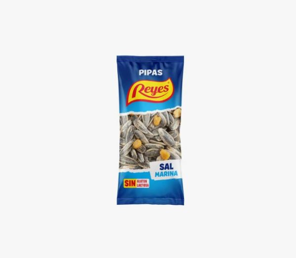 Caja Pipas Reyes Sal Marina 80gr - Pack 12 uds