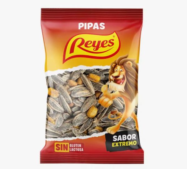 Caja Pipas Reyes Sabor León 80gr - Pack 12 uds