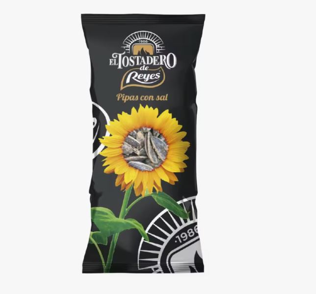 Pipas Reyes Girasol El Tostadero 80 Gr: imagen 1