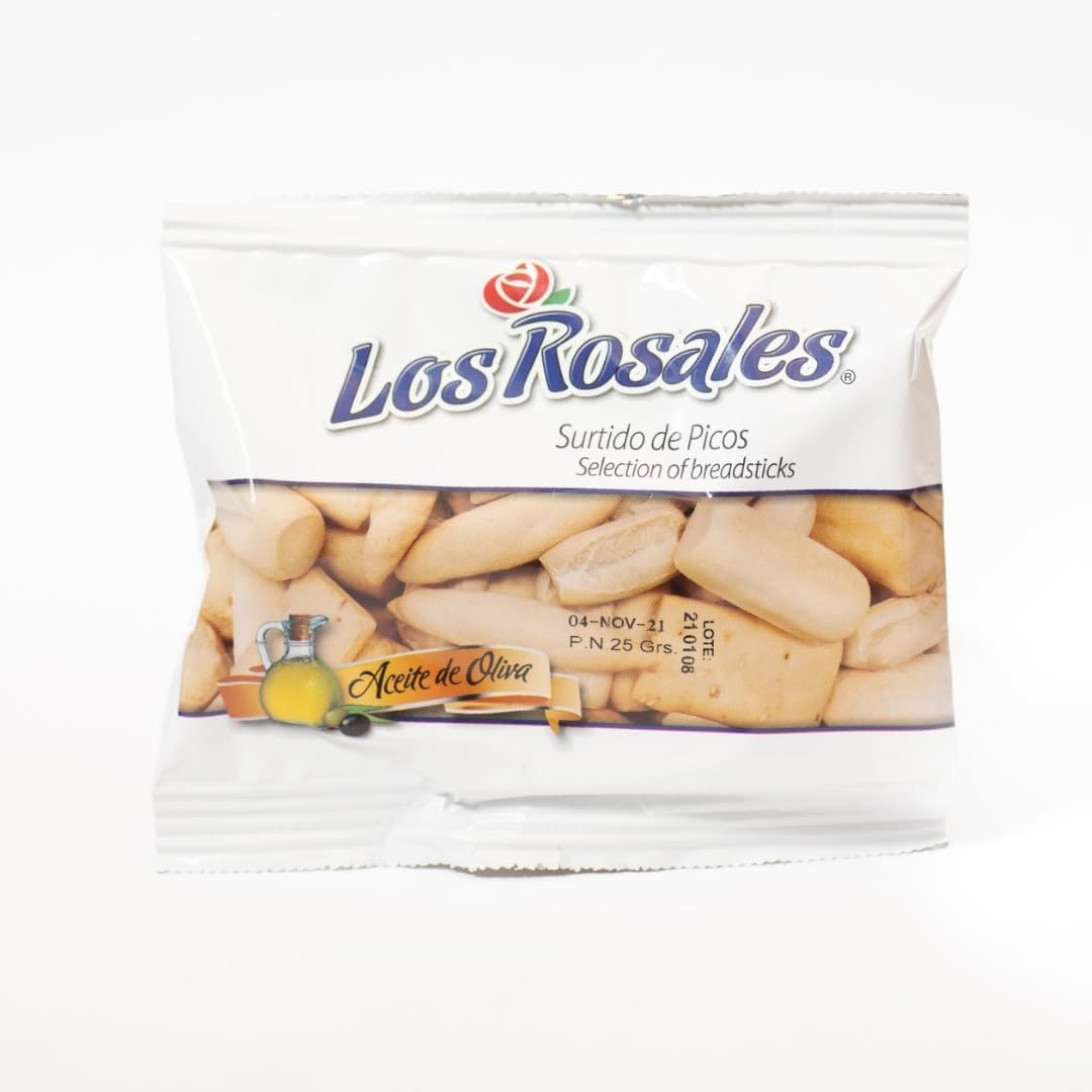 Los Rosales Surtido de Picos con Aceite de Oliva (125 bolsas x 23g) – Ideal para Hostelería y Eventos: imagen 1
