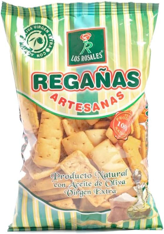 LOS ROSALES Regañas Aceite de Oliva, Caja de 20 bolsas de 160g: imagen 2