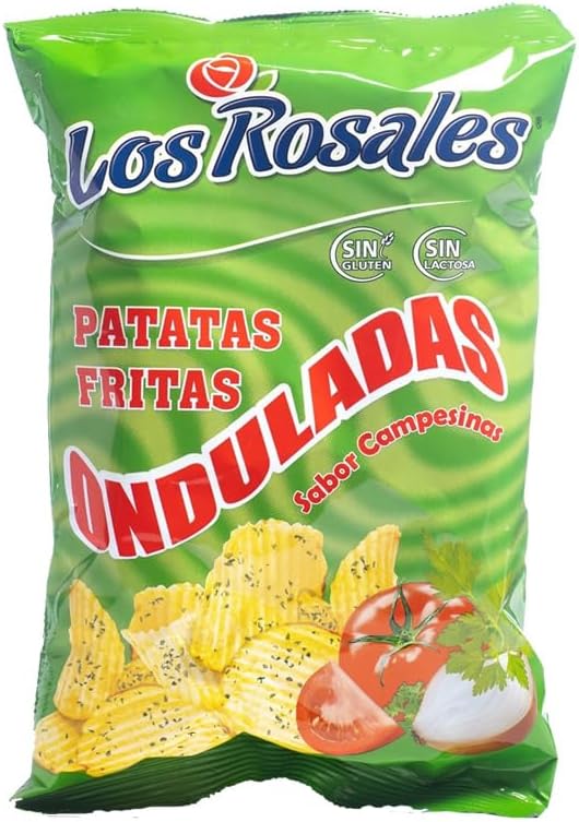 Patatas Los Rosales Campesinas (15 x 70g) – Sin Gluten ni Lactosa: imagen 2