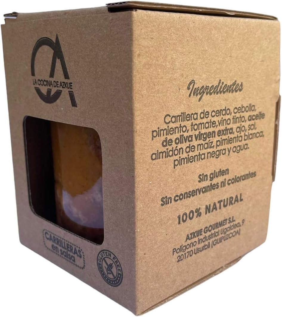 Atakito Carrilleras en Salsa – Guiso Vasco 100% Natural | Sin Gluten ni Conservantes: imagen 2