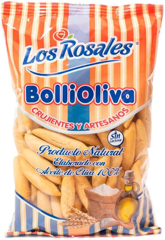 LOS ROSALES Picos Bollioliva Aceite de Oliva, Caja de 20 bolsas de 160g: imagen 2