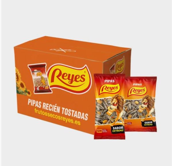 Caja Pipas Reyes Sabor León 125gr - Pack 8 uds: imagen 2