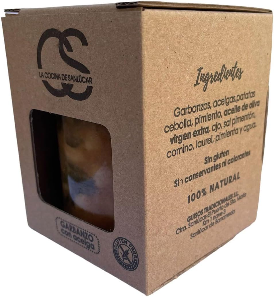Atakito Garbanzos con Acelgas – Guiso Andaluz 100% Natural | Sin Gluten ni Conservantes: imagen 4
