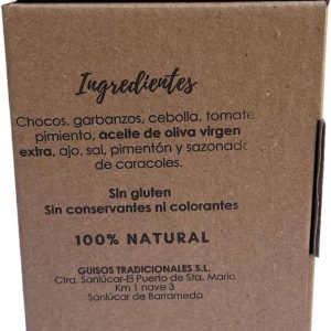 Atakito Garbanzos con Chocos – Guiso Andaluz 100% Natural | Sin Gluten ni Conservantes: imagen 3