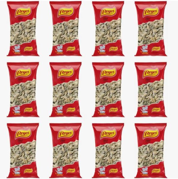 Caja Pipas Reyes Girasol Aguasal 80g - Pack 12 uds: imagen 3