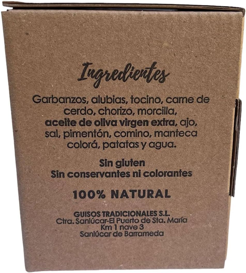 Atakito Berza Jerezana – Guiso Tradicional Andaluz 100% Natural | Sin Gluten ni Conservantes: imagen 3