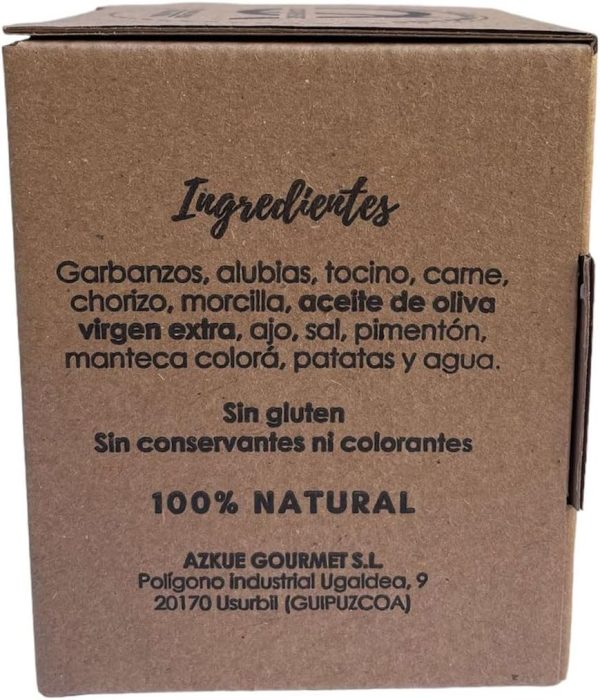 Atakito Cocido con Sacramentos – Guiso Vasco 100% Natural | Sin Gluten ni Conservantes: imagen 3