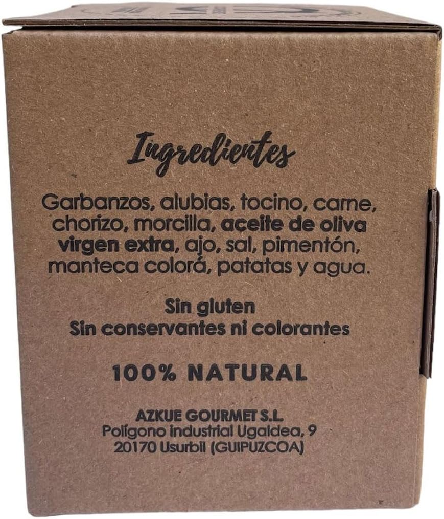 Atakito Cocido con Sacramentos – Guiso Vasco 100% Natural | Sin Gluten ni Conservantes: imagen 3