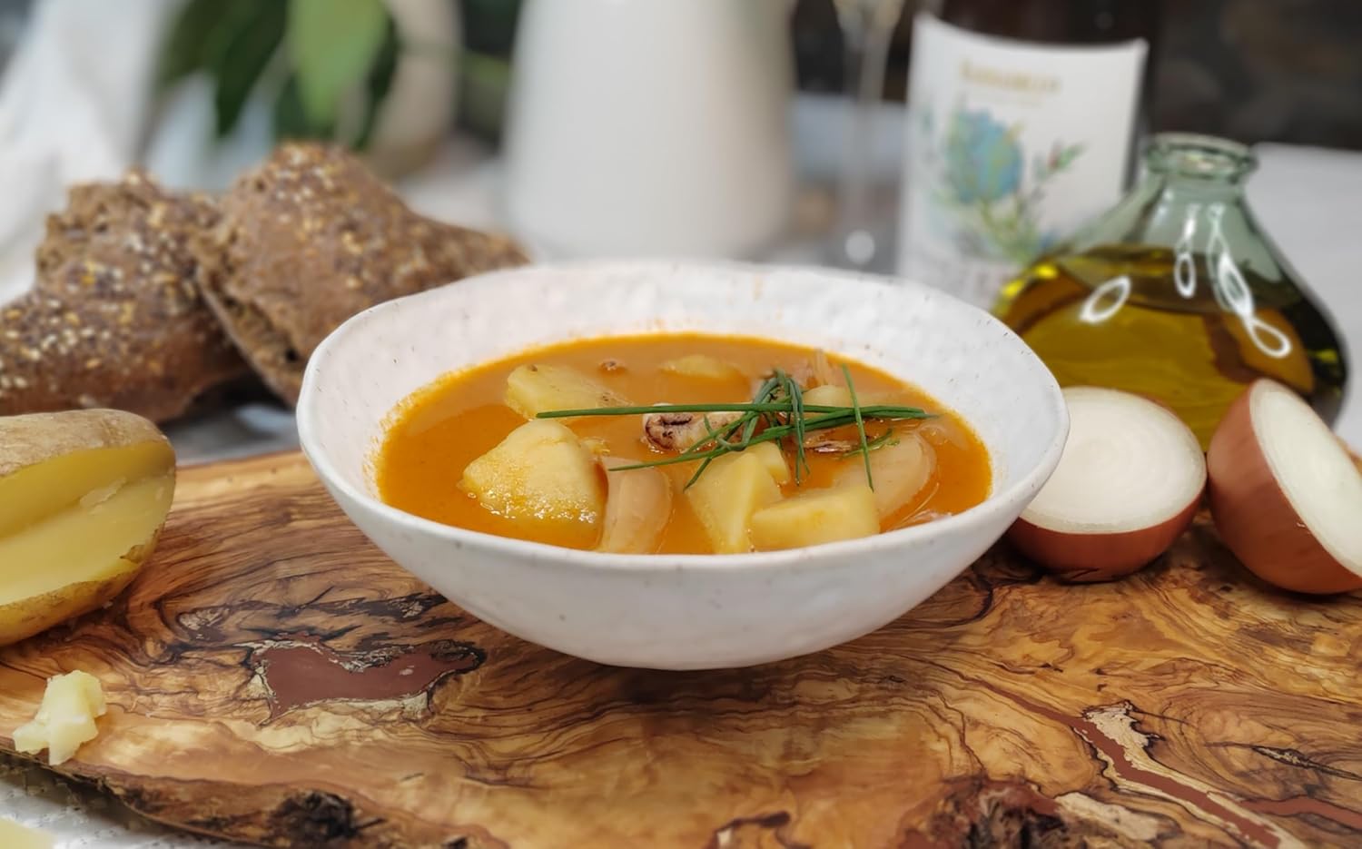 Atakito Papas con Chocos – Guiso de Sanlúcar 100% Natural | Sin Gluten ni Conservantes: imagen 4
