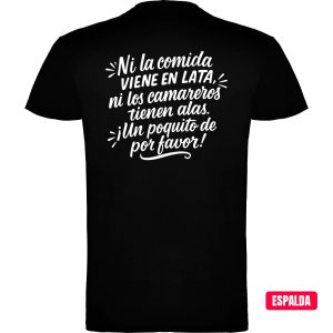 Pack 5 Camisetas Personalizadas Camareros: imagen 3