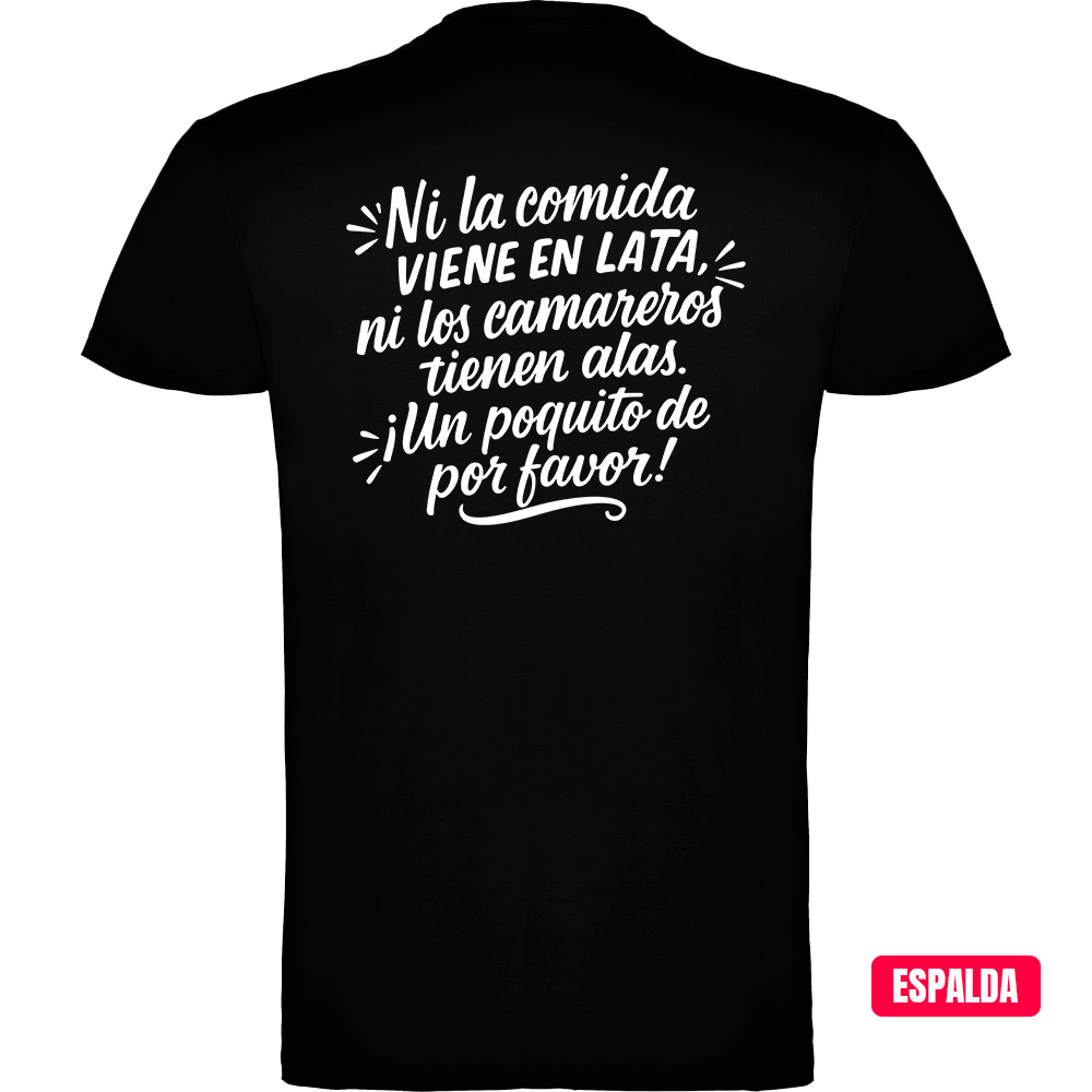 Pack 5 Camisetas Personalizadas Camareros: imagen 3