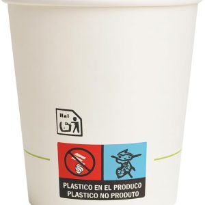 Vasos café desechables – Vasos de cartón reciclables para café caliente: imagen 2