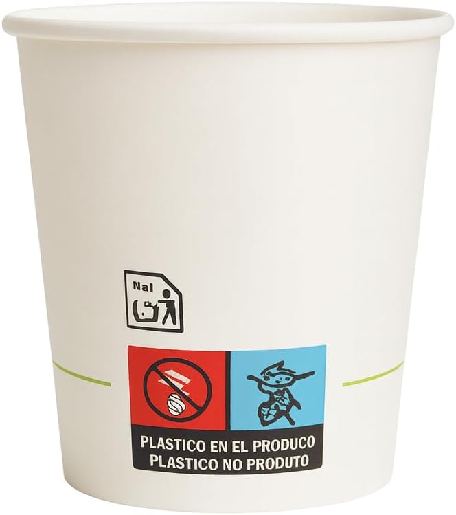 Vasos café desechables – Vasos de cartón reciclables para café caliente: imagen 2