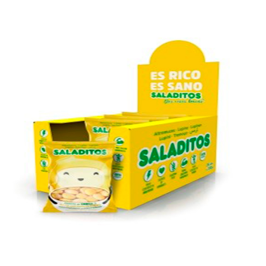 Caja Altramuces Saladitos - 24 bolsas de 65gr: imagen 1