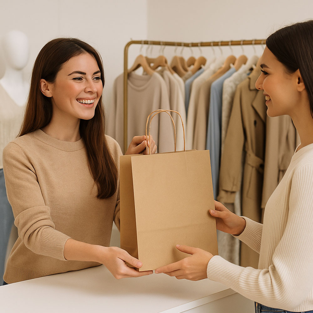 Bolsas Papel Kraft Para Tiendas: imagen 9